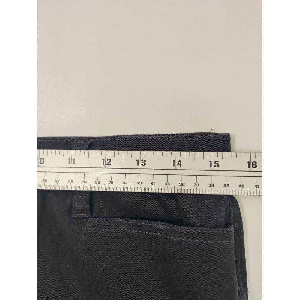 Gloria Vanderbilt Amanda Trouser Black Pants Size 10 Average Fit - Picture 6 of 9